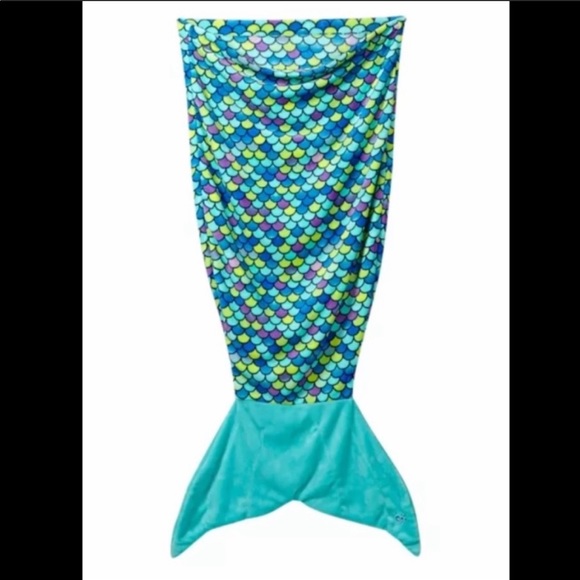 Justice Bedding Justice Mermaid Tail Step In Plush Blanket 6x26 Poshmark